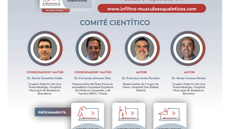 Curso infiltraciones ecoguiadas para Médicos de Atención Primaria